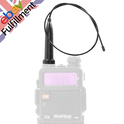 36cm VHF/UHF Dual Band SMA-Female Antenna for Baofeng Universal Two Way Radio c - Image 1 of 4