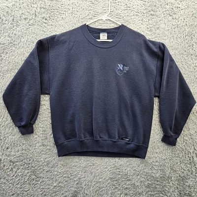 Sudadera Crazy Shirts Vintage Med. Crazy Sweats Maui Surf Co Azul Hecho en EE. UU. Foto 1 de 4