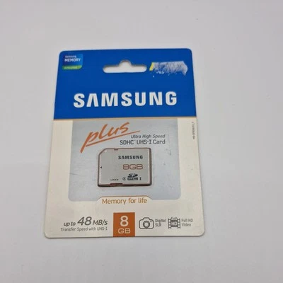 Rare Samsung 8GB Essential SDHC Memory Card - Brand New & Sealed - Image 1 of 2