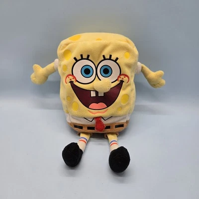 SPONGEBOB SQUAREPANTS • 复古 2004 年 TY 豆豆娃毛绒娃娃 Nickelodeon 8 — 第 1/4 张图片