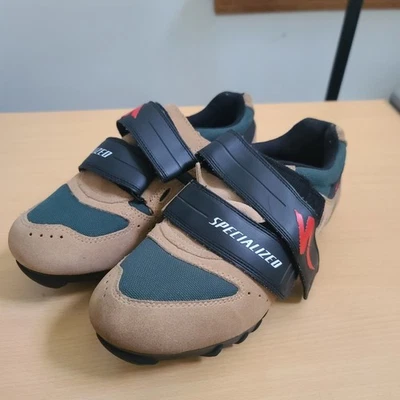 Specialized Hombres 610-1240 Bicicleta de Montaña Ciclismo Zapatos EU 40 US 7.5 Marrón - ¡Nuevos! Foto 1 de 4