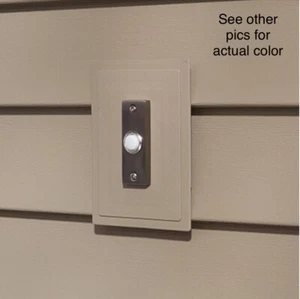 Ring Blink Colonial Yellow Doorbell Mounting J-Block Vinyl 6”x4” Receptacle #10 - Picture 1 of 11
