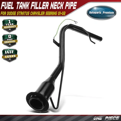 Fuel Tank Filler Neck Pipe for Dodge Stratus Chrysler Sebring Sedan 2001-2002 - Image 1 of 4