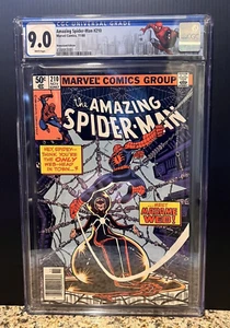 1980  Amazing Spider-Man #210, Key, CGC 9.0, 1st Madame Web, Custom Label, BX114 - Picture 1 of 4