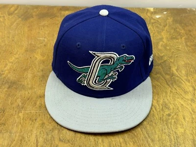 Vintage Ogden Raptors Hat New Era Size 7 Fitted Cap Baseball MiLB 59Fifty 5950 - Image 1 of 4