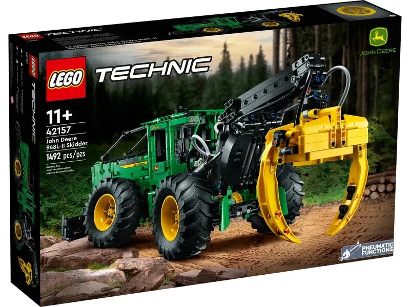 John Deere Lego 948L-II Log Skidder - A-LEGO42157 - 1492-pieces - Image 1 of 2