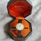 Bulova Watch Co Stainless Steel Rolled Gold Swiss 17 Jewels 11BLL Mens Vintage