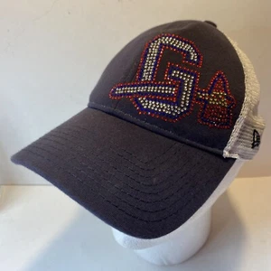 Gwinnett Braves Women's New Era Cap Hat RARE Jeweled Adjustable Atlanta Stripers - Picture 1 of 11