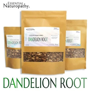 DANDELION ROOT RAW DRIED HERB TEA Certified Organic (Taraxacum officinalis) - Picture 1 of 1