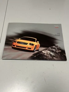 2005 Audi TT Coupe and Roadster 36 page Original Car Sales Brochure - Picture 1 of 3
