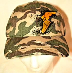 GoodYear Tire Wingfoot Camo Promo Baseball Cap Hat New NOS OSFM 2000's - Picture 1 of 3