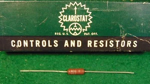 CLARO 400 OHM 3 WATT CERAMIC WIREWOUND RESISTOR NOS - Imagen 1 de 1