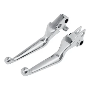 Clutch Brake Levers Set Fit For Harley Softail Dyna Touring Road King - Picture 1 of 9