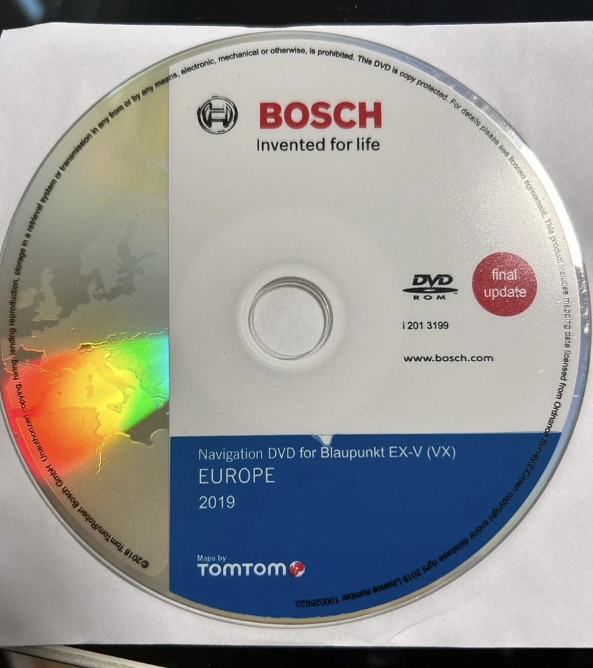 MFD2 RNS2 DVD EUROPA Software 2019 Blaupunkt EX VX EX-V - Bild 1 von 1