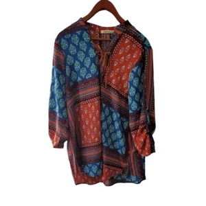 Túnica Liberty Love Boho Hippie Festival talla grande 2XL - Imagen 1 de 4
