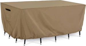 Outdoor Dining Set Cover for outside Table and Chairs, Rectangle Patio Table ... - Picture 1 of 1