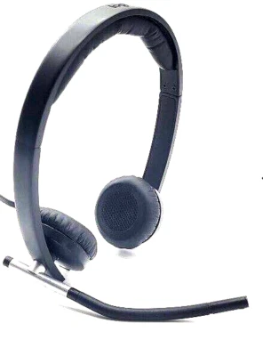Logitech H650e Kopfhörer mit Mikrofon, PC Stereo-Headset Rauschunterdrückung OVP - Bild 1 von 4