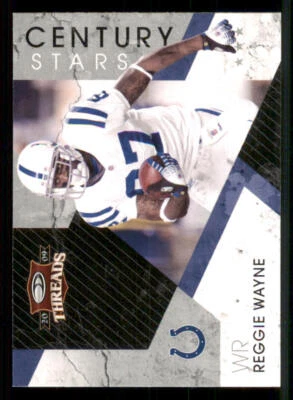 2009 Donruss Threads Century Stars #16 Reggie Wayne - Image 1 of 2