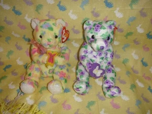 Ty Beanie Babies Bloom & Corsage For Mother's Day  - Picture 1 of 5