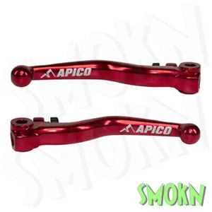 Palancas GasGas EC 250 300 250F 350F 21-23 Apico Freno y Embrague Elite Rojo Braktec. - Imagen 1 de 5