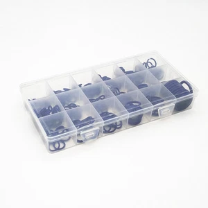 Universal Car 265 Pcs O-Ring Rubber Seals Washers Air Conditioning Plumbing Kit - Picture 1 of 6
