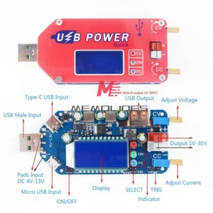 USB DC5V to 3.3~24V 15W Adjustable Step Up/Down Boost Buck Power Supply Module - Picture 1 of 7