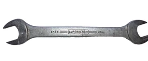 Williams Superrench 1735 Open End Wrench 1" x 1 1/8" Full Size 12" USA - Picture 1 of 16