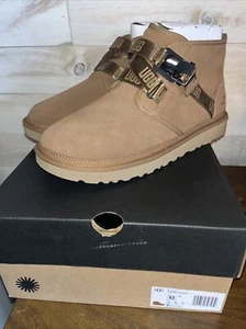 UGG NEUMEL HERREN QUICKCLICK CHUKKA STIEFEL - CHESTNUT - US GRÖSSE 13 NEU IM KARTON - Bild 1 von 7