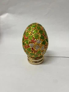 Joan Rivers The Spring Clover Egg Imperial Treasures Four Seasons Of Eggs - Picture 1 of 7