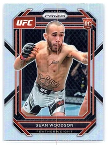 2023 Panini Prizm UFC #166 Sean Woodson Rookie Silver Prizm - Bild 1 von 2