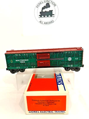 LIONEL6-7304 #2 FARR SOUTHERRN RR DBL.DR. STOCKCAR-MOB-BLT-1983 - Image 1 of 4