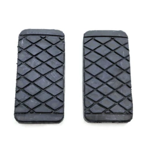 Fit 1990-94 Toyota Tercel EL40 EL42 EL45 NL40 Brake Clutch Pedal Pad Pair Rubber - Picture 1 of 6