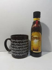 Khalua Coffee 8oz Mug w/ empty bottle, CNA Stream - Picture 1 of 2