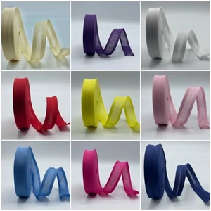 Cotton Bias Binding Rolls 1 inch /25 mm Wide 25 And 50 Metre Rolls 100 % Cotton - Picture 1 of 36