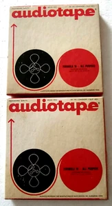 (2) Audiotape Formula 10 -All Purpose Magnetic Recording Tape, Type 651 600ft. - Picture 1 of 3
