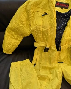 skioverall damen luxuriös ungetragen 40/42 gelb glänzend - Bild 1 von 8
