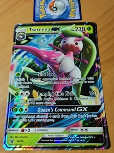 Jumbo Tsareena GX SM56 Black Star Promo Oversized Holo Pokemon Neu - Bild 1 von 2