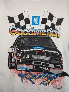 Vintage 1993 Sports Image Dale Earnhardt Shirt Nascar Mens XL White Short Sleeve - Picture 1 of 10