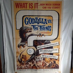 GODZILLA VS. THE THING MOTHRA ISHIRO HONDA TOHO SCIENCE FICTION 1964 *DAMAGE (SE - Picture 1 of 12