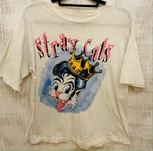Camiseta banda STRAY CATS manga corta algodón negra todas las tallas S a 5XL CB174 - Imagen 1 de 4