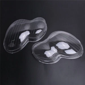 Pair Headlight Headlamp Clear Lens Cover For Mercedes Benz 01-2007 W203 C-Class - Picture 1 of 8
