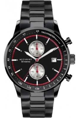 Accurist Gents Chronograph Bracelet Watch 44mm Water Resistant 7364 - image 1 of 3