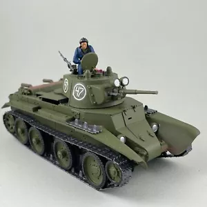 Built 1/35 Scale Tank BT-7 mod 1937 Eastern Express, Painted USSR tank, Armor - Picture 1 of 15