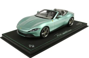 BBR 1:18 Ferrari Roma Spider Verde Tevere mit Vitrine limitiert auf 30 pcs - Bild 1 von 3
