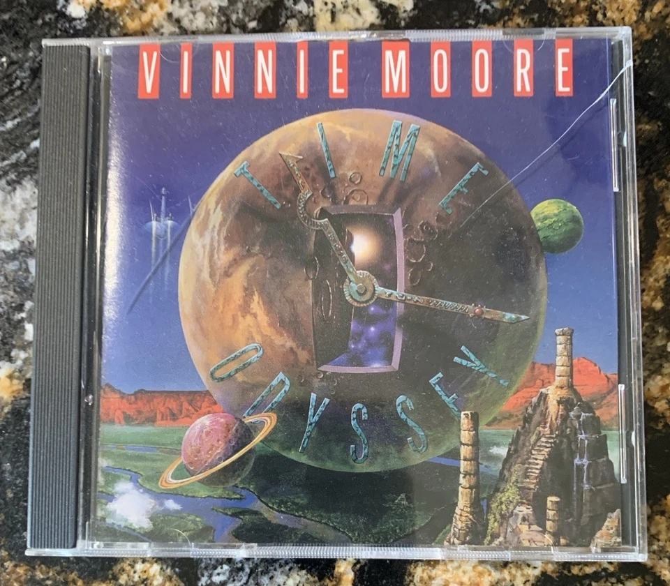 Vinny Moore Time Odyssey Cd 1988 Squawk/ Mercury Records Foto 1 de 2