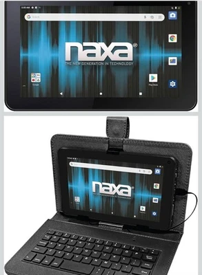 Tablet Naxa Android 11 con pantalla y teclado HD TN de 7” Foto 1 de 4