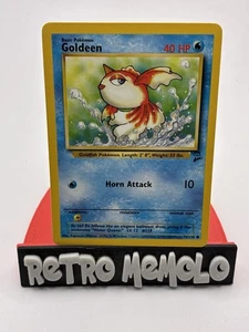 Goldeen Base Set 2 2000 76/130 Regular Unlimited Common Pokémon Card Game Tcg - Picture 1 of 2