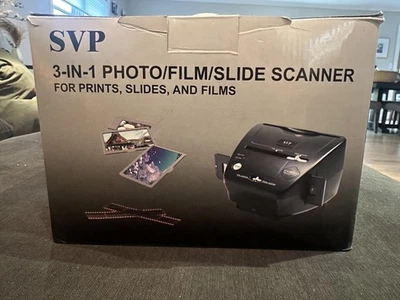SVP PS9000 Digital 3 in 1 Photo Film Slide Scanner 5.1 Megapixel Image Sensor  - Image 1 of 4