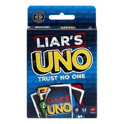 Liar’s Uno Card Game for Adults, Kids, Families, Parties & Game Nights Fun NEW - Image 1 of 4