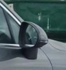 Espejo retrovisor puerta pasajero derecho Volkswagen Touareg 2011-2014 vista lateral OEM Foto 1 de 4